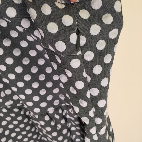 The Limited Polka Dot A-Line Dress, Sz 8 - Picture 4 of 6